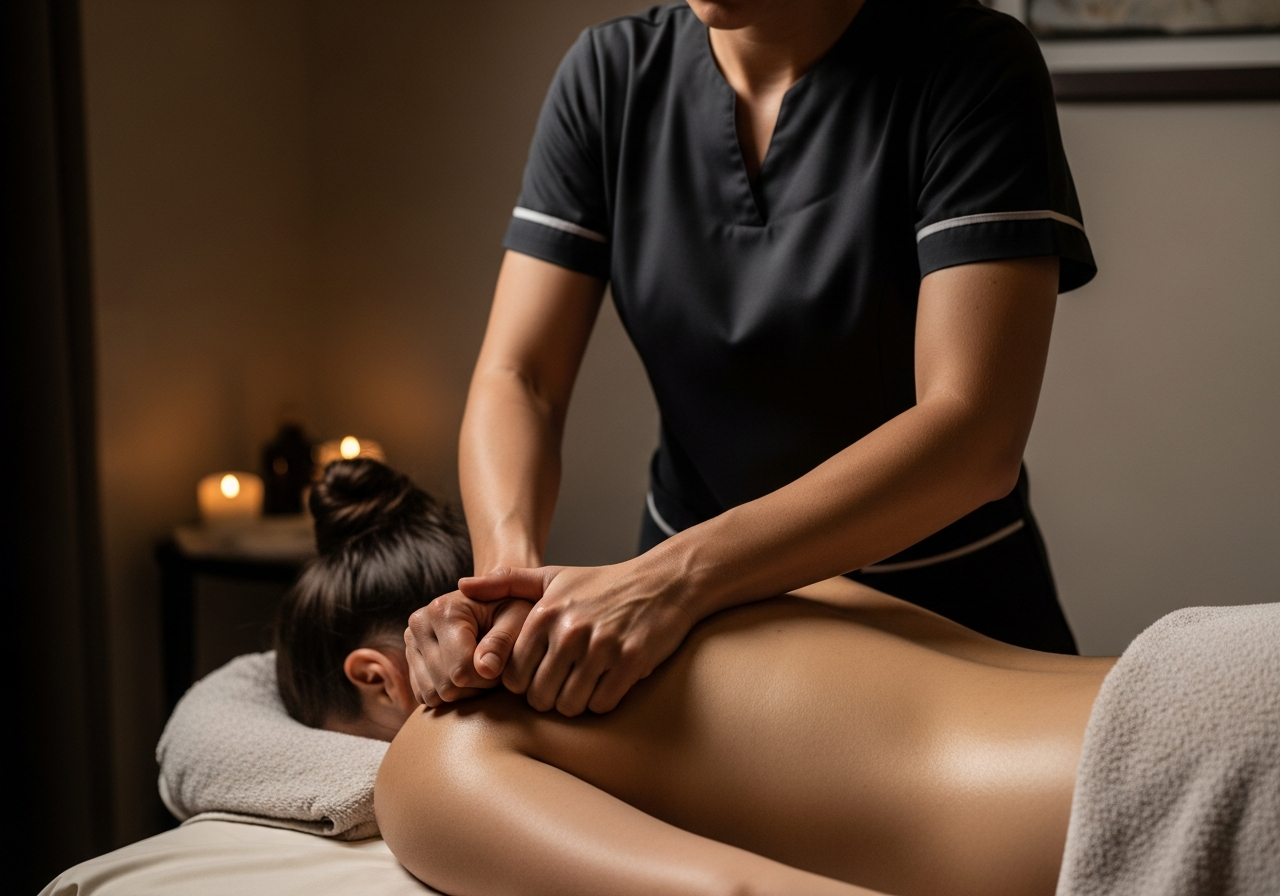 Deep Tissue Massage at Aura Thai Spa Kammanahalli