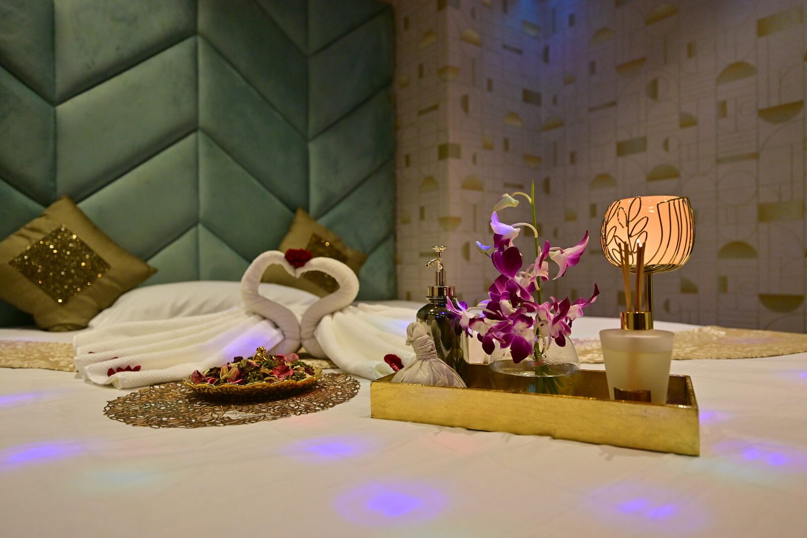 In-suite amenities — Aura Thai Spa