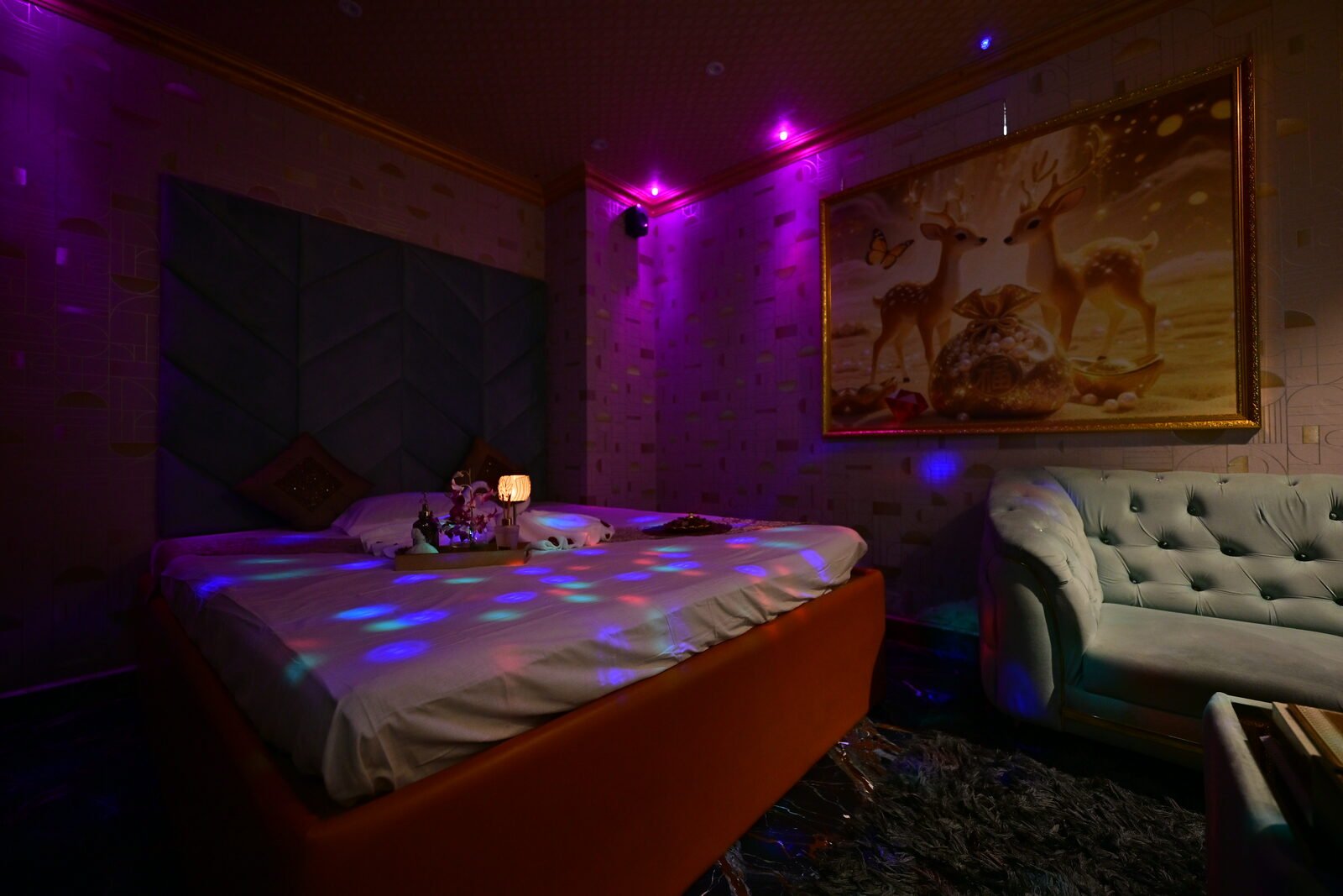 Aura Thai Spa suite interior in Kammanahalli, Bengaluru